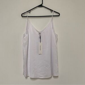 Calvin Klein Cami Satin Top Medium NWT